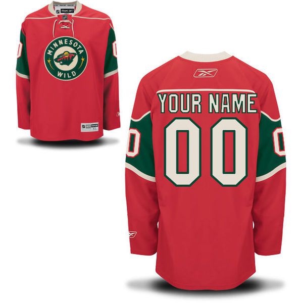 Reebok Minnesota Wild Youth Premier Home NHL Jersey